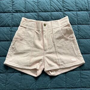 Hammy’s Light Pink Corduroy Women Shorts